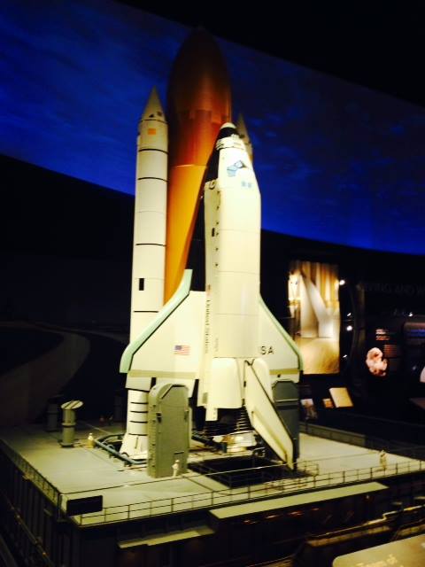 Sarah at the Smithsonian NASM in Washington, DC (May 2014)